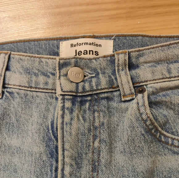 Reformation Cynthia Hi Rise Jeans - Picture 2 of 4